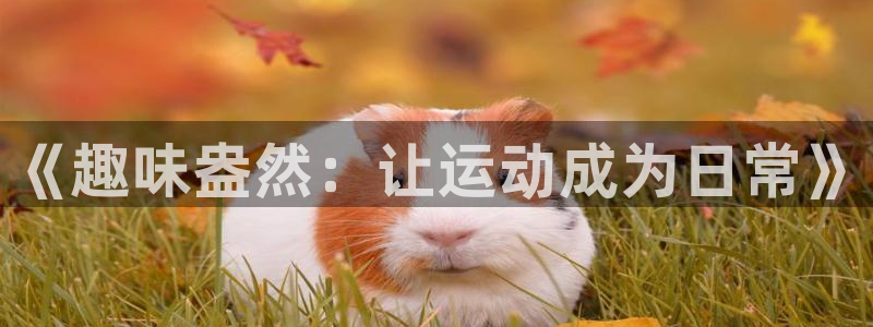 米兰体育官网下载平台是正规平台吗安全吗:《趣味盎然:让运动成